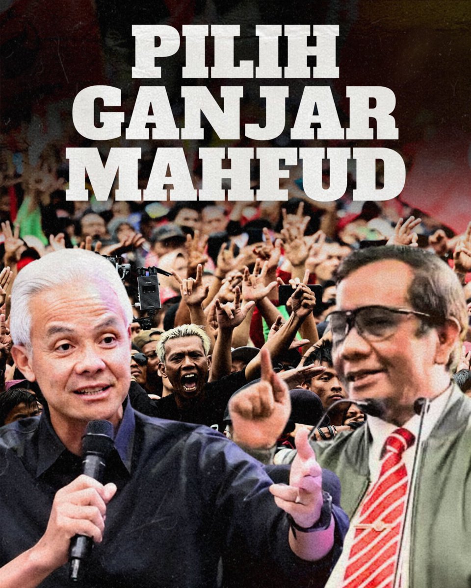 Yuk semangat Rakyat Pilih Ganjar , beliau adalah sosok pemimpin yg sangat ideal yg siap mengabdi tulus untuk bangsa ini❤️

#YakinPilihGanjar