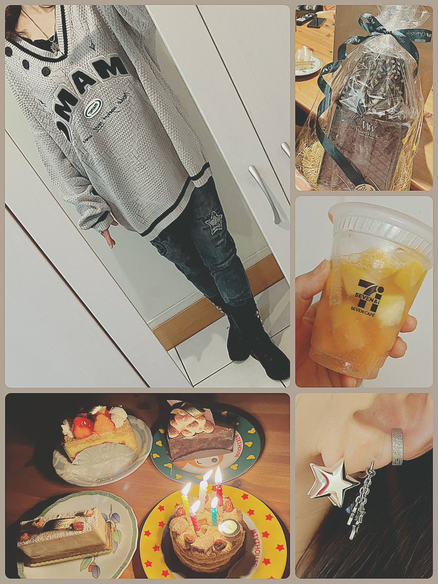 diacrownie's tweet image. ちょっと甘くて癒される香り🕯️
パチパチ焚き火🔥みたいな音も♪
#woodwick

夜はみんなで、お家鍋🍲
ケーキ🍰を食べて、ゲーム大会😆
やってみたかったコンビニスムージーにチューハイを入れて🍍

プレゼント🎁も😍

みんなが久しぶりに集まって、わいわい楽しかったな😆幸せすぎたぁー🥰
感謝っ❣️