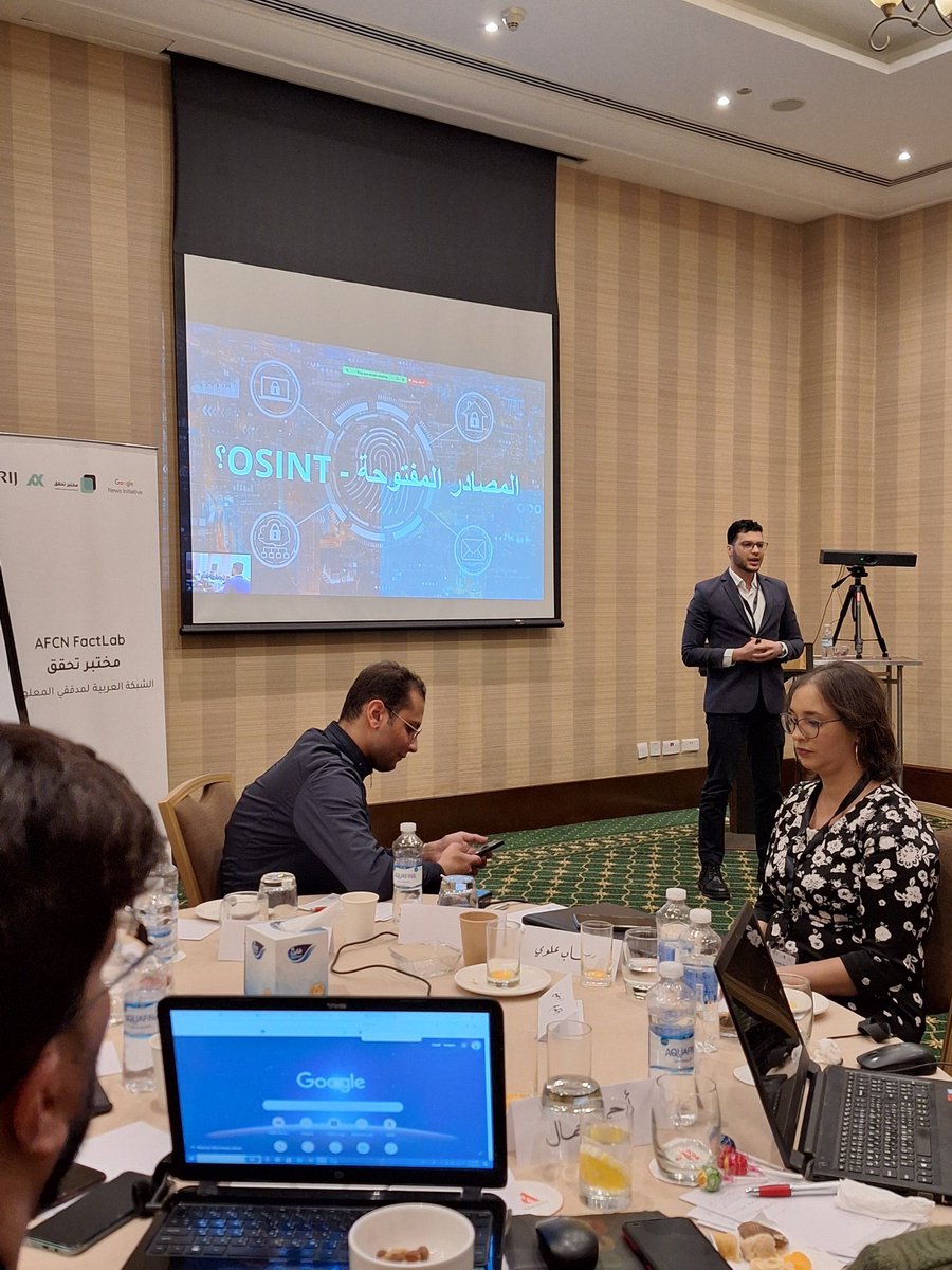 ArabFCNetwork's tweet photo. كيف كانت الأجواء خلال الأيام الأولى من مختبر #AFCNFactLab في الأردن الذي يجمع 20 مدقق/ة معلومات من 10 دول عربية؟ https://t.co/cXqFeXy3eb