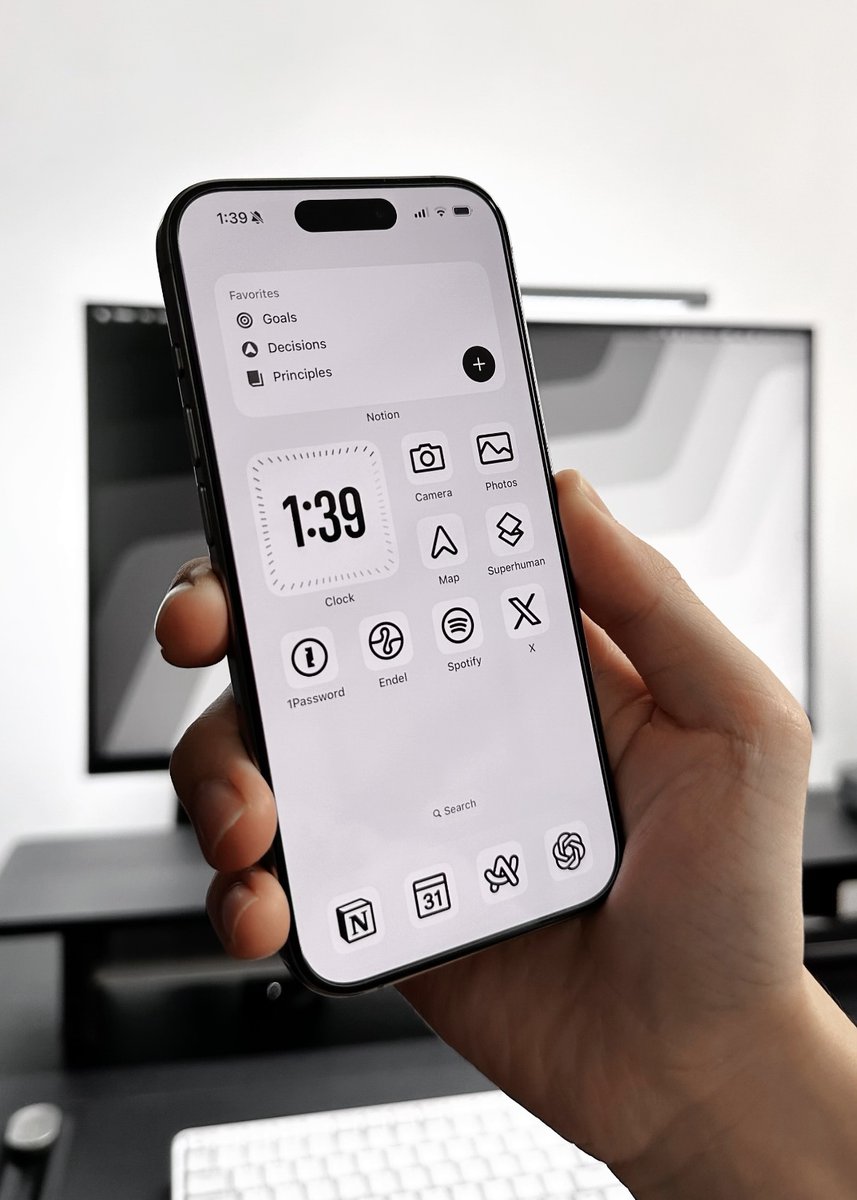 heyeaslo's tweet photo. My Minimalist iPhone Setup https://t.co/HojWMx5FFh