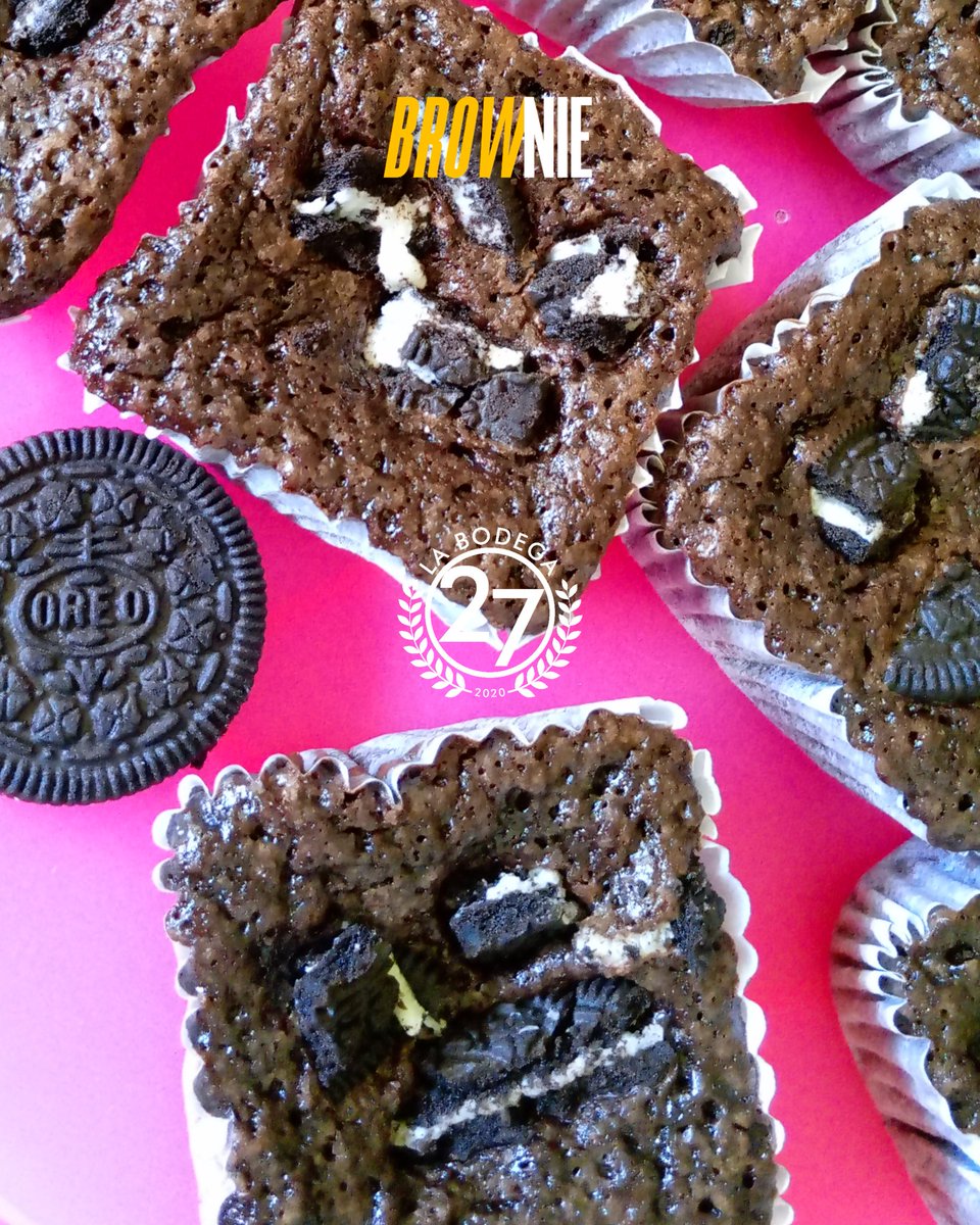 labodega27's tweet photo. Uno de los grandes placeres de la vida es el comer ❗ Disfruta con el mejor sabor❗
.
#ParaHoy
✅Brownie oreo
✅Brownie clásico
✅Tres leches
.
.
.
#LB27 #LaBodega27 #Guatire #11Febrero #Brownie #tresleches #comparte #chocolate https://t.co/YmmMsgVAKn