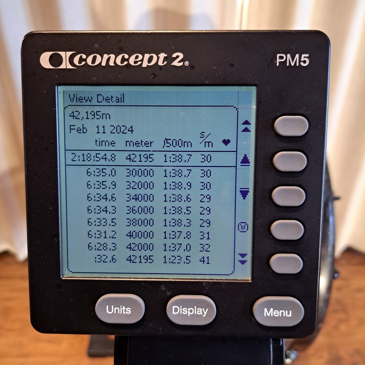 World record Marathon on slides. Today, I achieved a significant milestone by breaking old record by 26 seconds. 
<a href="/concept2/">Concept2</a> <a href="/WorldRowing/">World Rowing</a>

#indoorrowing #worldrecord #wrversa #wrichprague2024 #rowingfinn #voimallatuhannenjärven #rowing #joelnaukkarinen #joeltherowingfinn