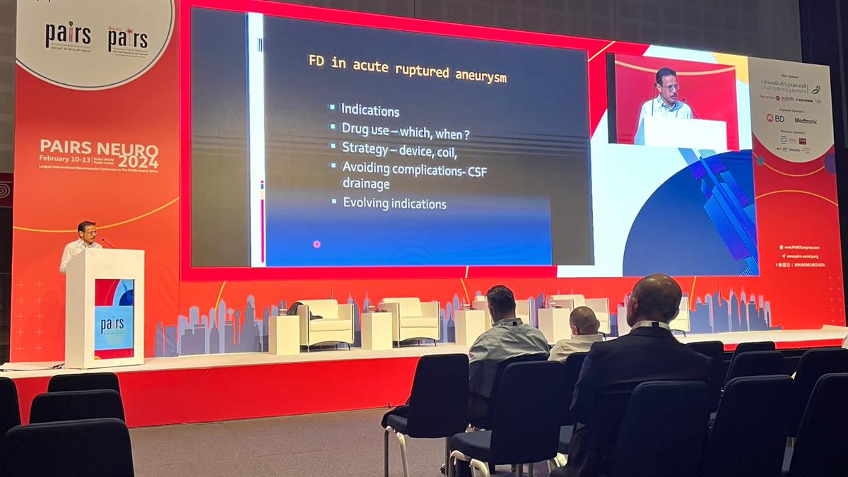 DrVipulGupta25's tweet photo. Reflecting on an incredible time at the PAIRS meeting in Dubai! It was a privilege to reconnect with the interventional radiology community and lead workshops on Mechanical Thrombectomy and Flow Diverters. https://t.co/LqQij1t578