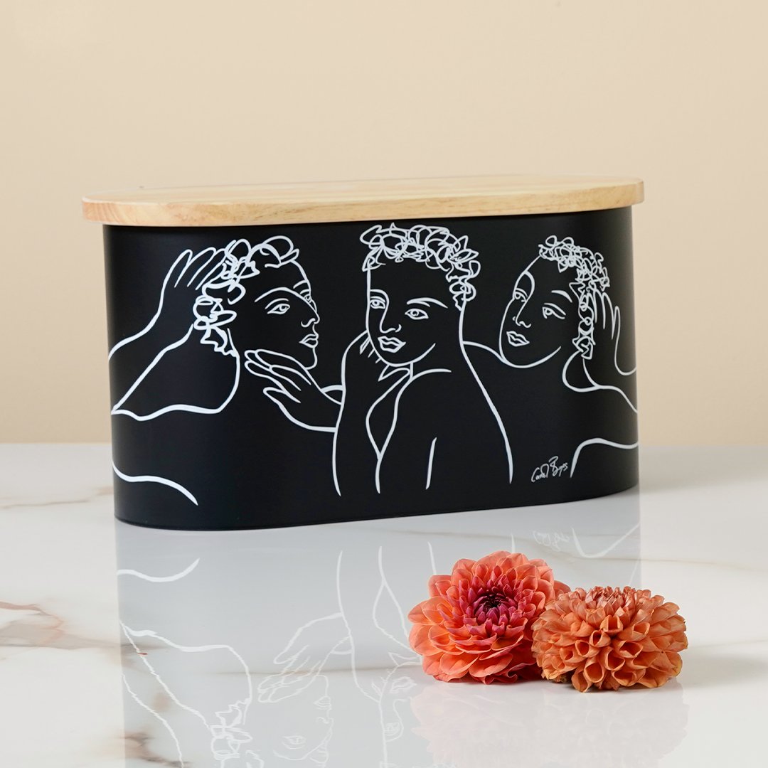 The One You Knead. 
 
Let the ‘all you knead’ Bread Bin cherish your loaves with style and practicality.  
 
Bread Bin - all you knead, R2799 
 
Available online and in-store while stocks last: ow.ly/Aq8t50QzuO8