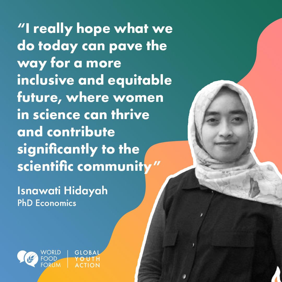 World_FoodForum's tweet image. 👩‍🔬 Celebrating International Day of Women and Girls in Science with inspiration from the #WorldFoodForum Young Scientist Group! 

👉 Read the full interview: fao.org/brussels/news/…