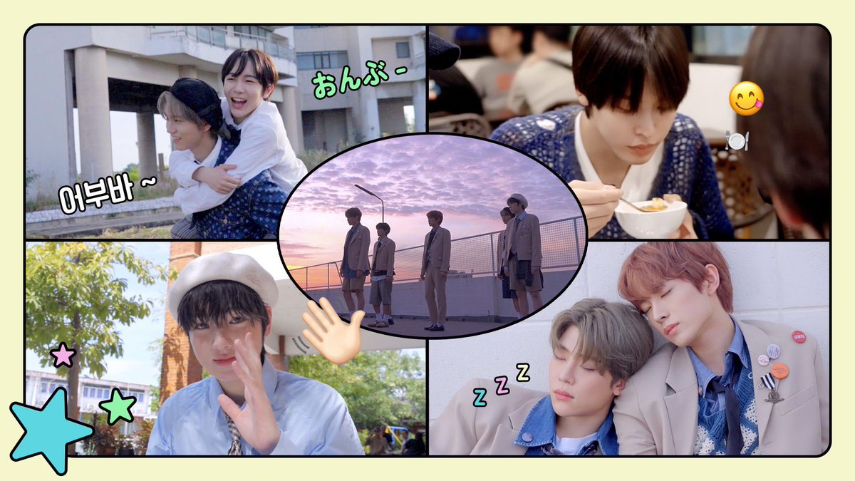 トムヤムクン😋👍 ワイヤーにも乗ってみたよ💨 | 똠얌꿍 อร่อย😍 와이어 타고 비도 맞고☔️ | NCT WISH : WISH for Our WISH Behind the Scenes
 
youtu.be/m7iEXdTQ2ZU 
 
#NCTWISH #Behind
#WISH_for_Our_WISH