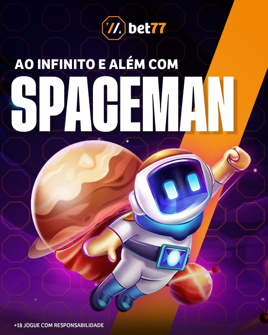 Ao Infinito e Além em busca das melhores premiações no Spaceman. 🧑‍🚀

Topa essa aventura na galáxia? 😁

Então, acesse o link da bio e venha se curtir esse e outros Crash Games na Bet77. 😍