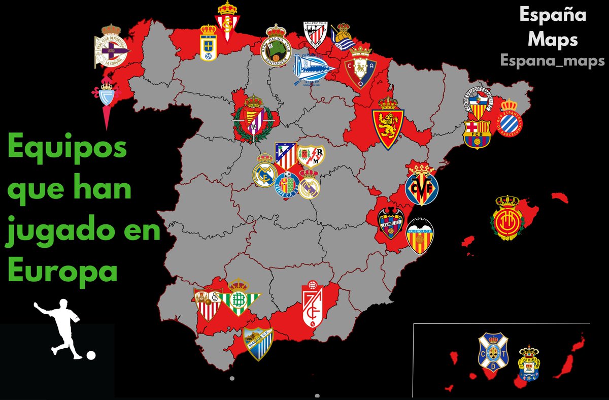 Equipos españoles que han jugado en Europa: