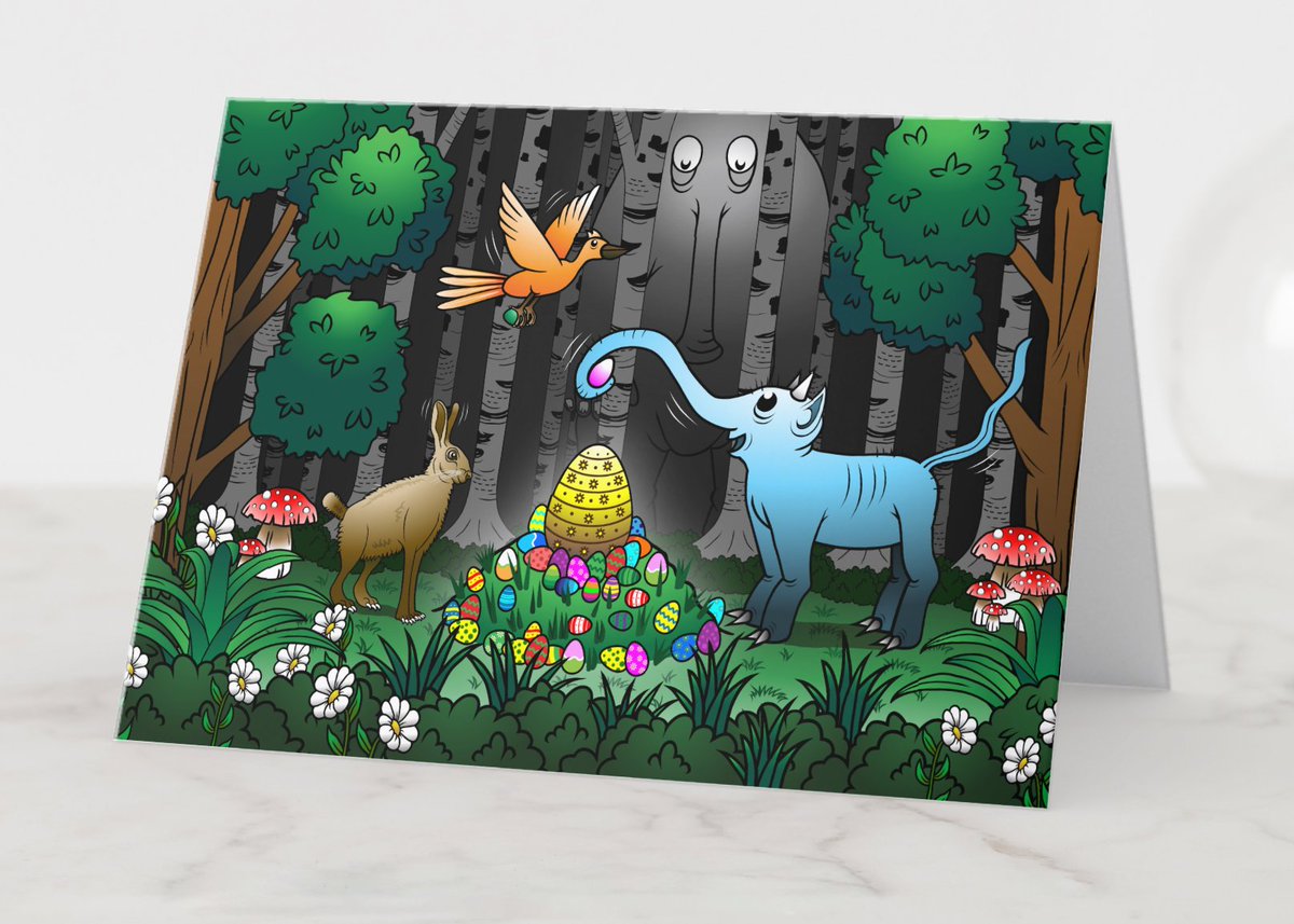 Egg Hunt Easter Card
zazzle.com/z/xwzfksin?rf=…
#easterdecor #egghunt #easter #påskekort #eastercard #eastercards #happyeastercard #greetingcards #fantasy #fantasyart #easterbunny #Bunnies #zazzle #zazzlemade #zazzleshop