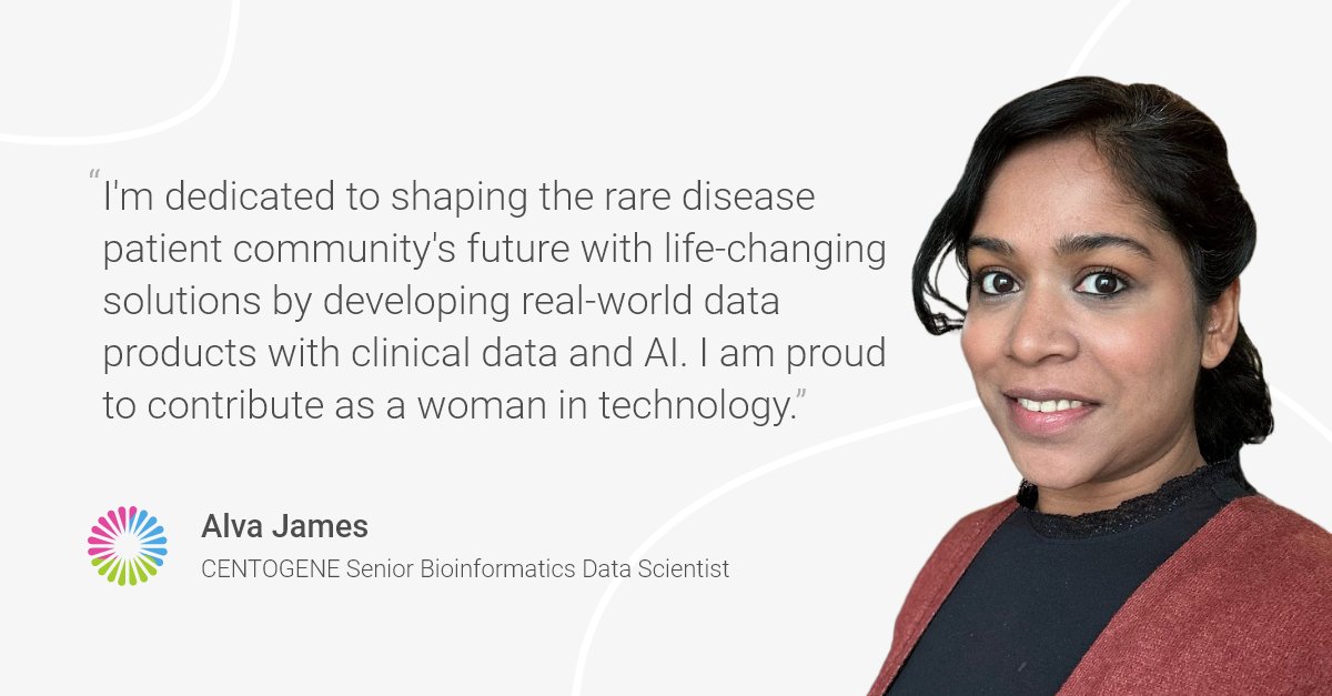 With over 50% of females making up the @CENTOGENE team, we celebrate our colleagues who are breaking barriers &amp; transforming the world of #science into life-saving solutions for #RareDisease #patients.

#InternationalDayOfWomenAndGirlsInScience #WomenInScience #WomenInScienceDay