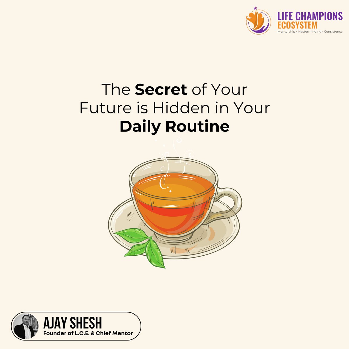lcecosystem's tweet photo. The key to your future outcomes rests in the habits you make daily. Consistent &amp; strategic routines shape the path to #success, guiding you toward your goals.

Just as each brick contributes to a strong foundation, your daily actions build the structure of your #business success. https://t.co/RvFFRTK7ee
