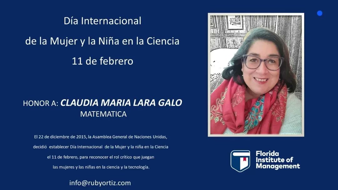 CMLaraGalo's tweet photo. Gracias #floridainstituteofmanagement y #rubyortiz https://t.co/SujC2FPd2O