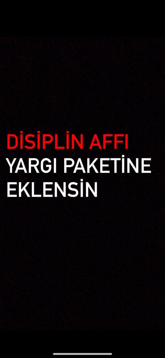 <a href="/yilmaztunc/">Yılmaz TUNÇ</a> <a href="/RTErdogan/">Recep Tayyip Erdoğan</a> <a href="/Akparti/">AK Parti</a> <a href="/bartin_akparti/">AK PARTİ BARTIN</a> <a href="/akgencbartin/">AK Gençlik Bartın</a> Adli Mahkumlara #DisiplinAffı İstiyoruz
8.Yargı Paketine eklenmesini bekliyoruz  🙏🙏<a href="/yilmaztunc/">Yılmaz TUNÇ</a>