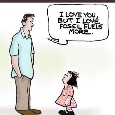 This is where are 'leaders' are at.

#ActOnClimate