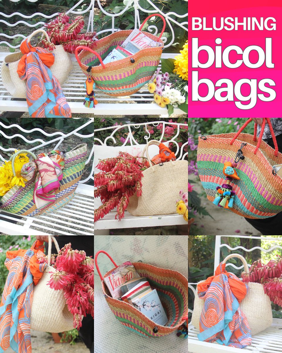 Step up your fashion game with a touch of nature! 🌿💼 Blushing Bicol bags from Sonya's Garden are not just accessories, they're statements of style and sustainability. Elevate your look while supporting local artisans and embracing eco-friendly fashion. #FashionWithPurpose