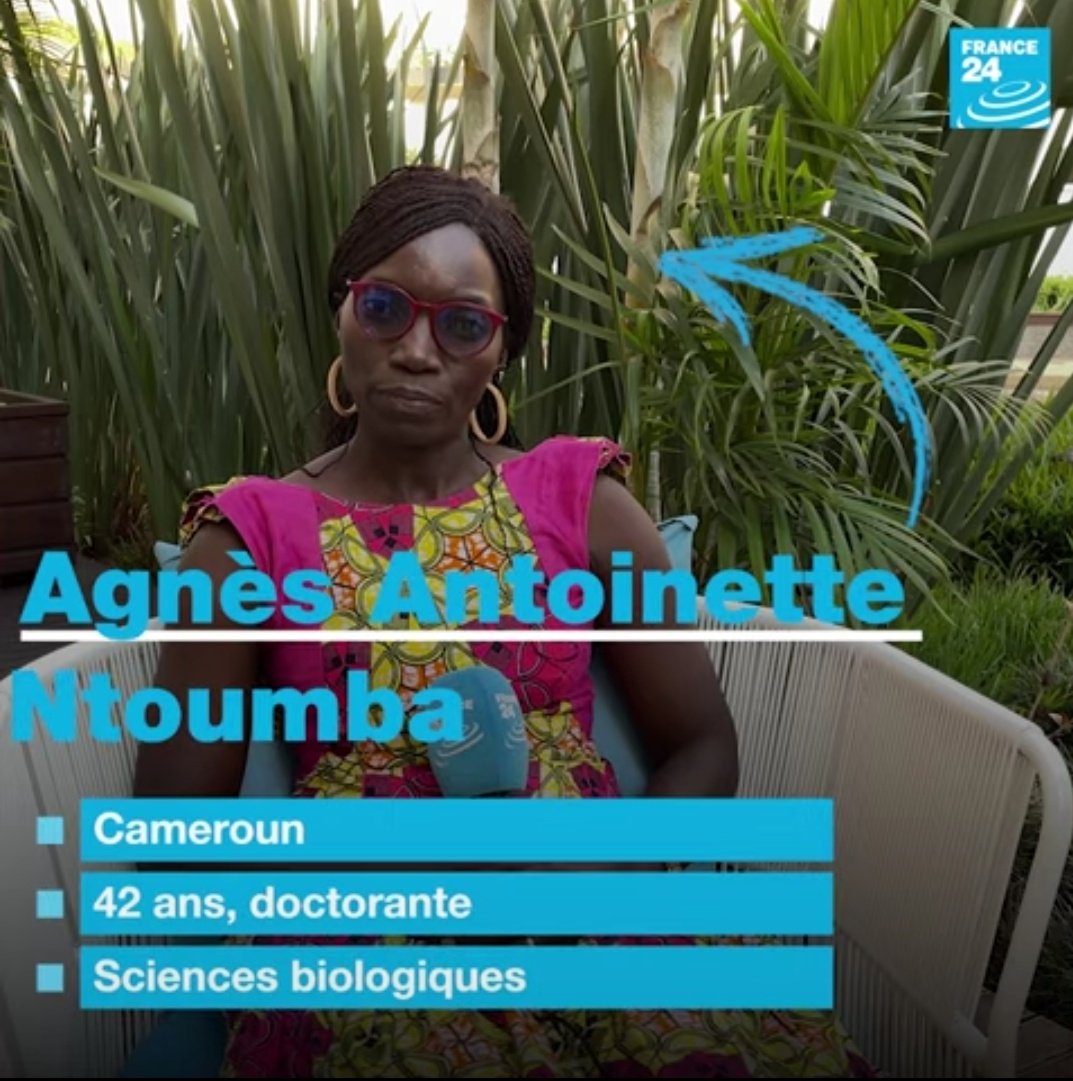 Journée des #FemmesenSciences = occasion d'👏🏿 les femmes africaines qui font avancer la science!
Agnes Antoinette Ntoumba, chercheuse originaire du #Cameroun🇨🇲 a produit le 1er bio-insecticide à base de plantes 💯% locales contre le #paludisme. Une contribution révolutionnaire💪🏾