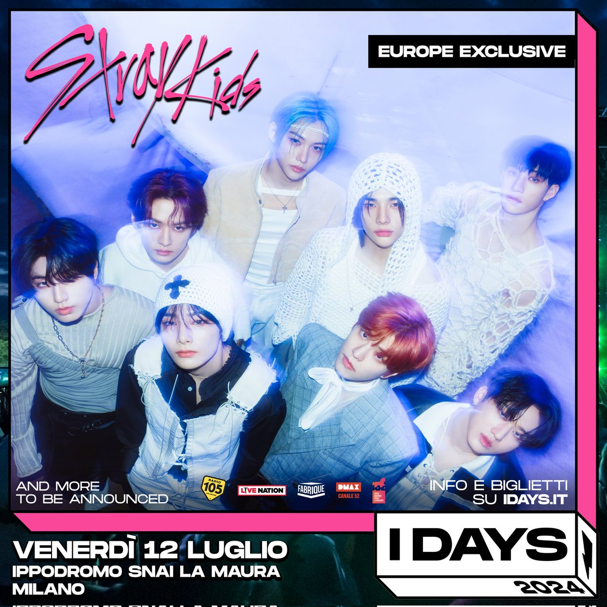 viraltakes's tweet photo. Due to high demand, Stray Kids' show at @IDaysMilano has reportedly been moved from a 20K venue to an 80K one. https://t.co/Fes4vL7XiK