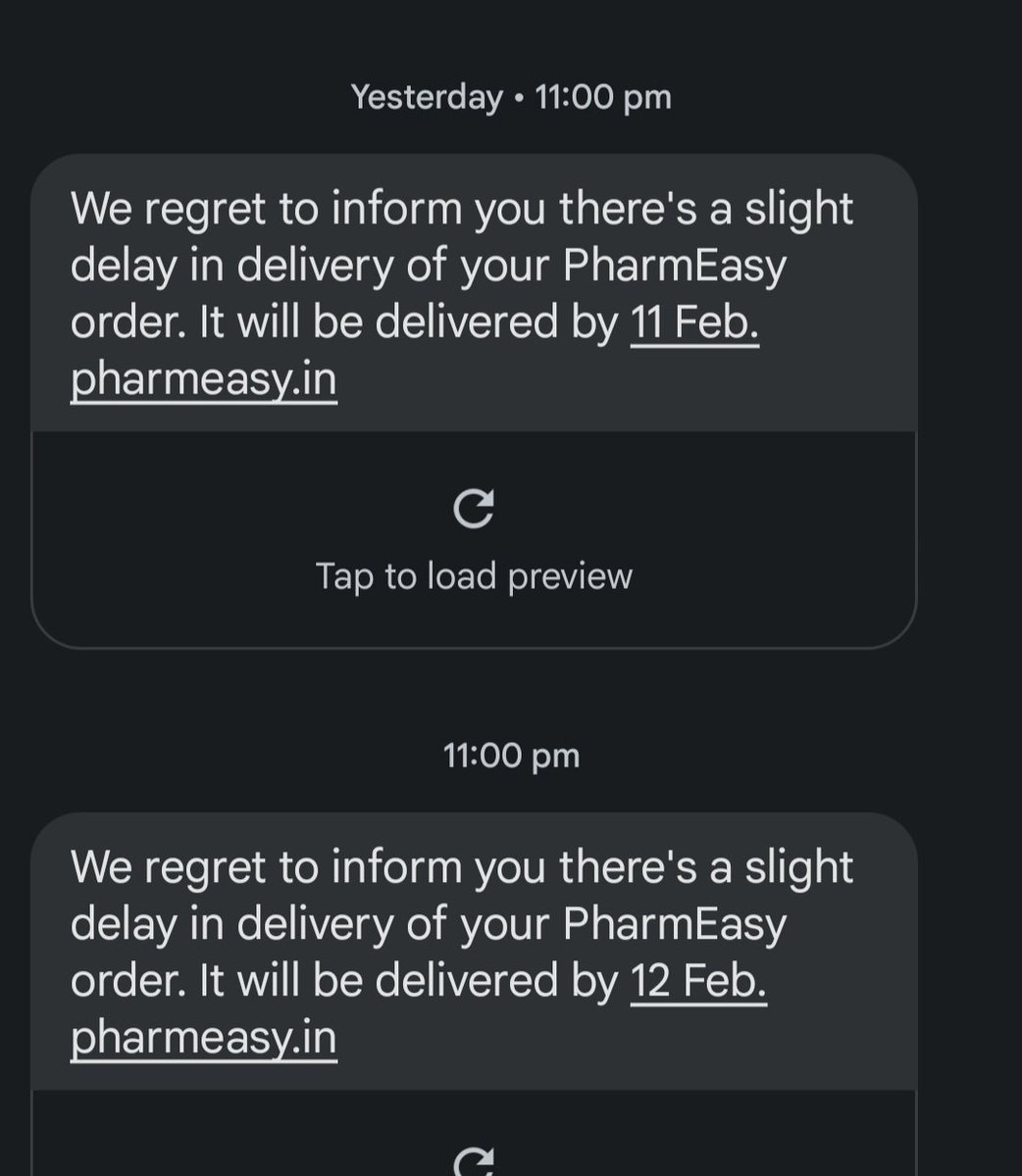 AmartyaThe's tweet photo. Most pathethic experience ever @pharmeasyapp Why r you operating in Bihar if you can't deliver the medicines actually? 
Neither you provide any help nor your delivery partners. Kindly do the needful to avoid further legal escalation. https://t.co/hJty5fG9n4