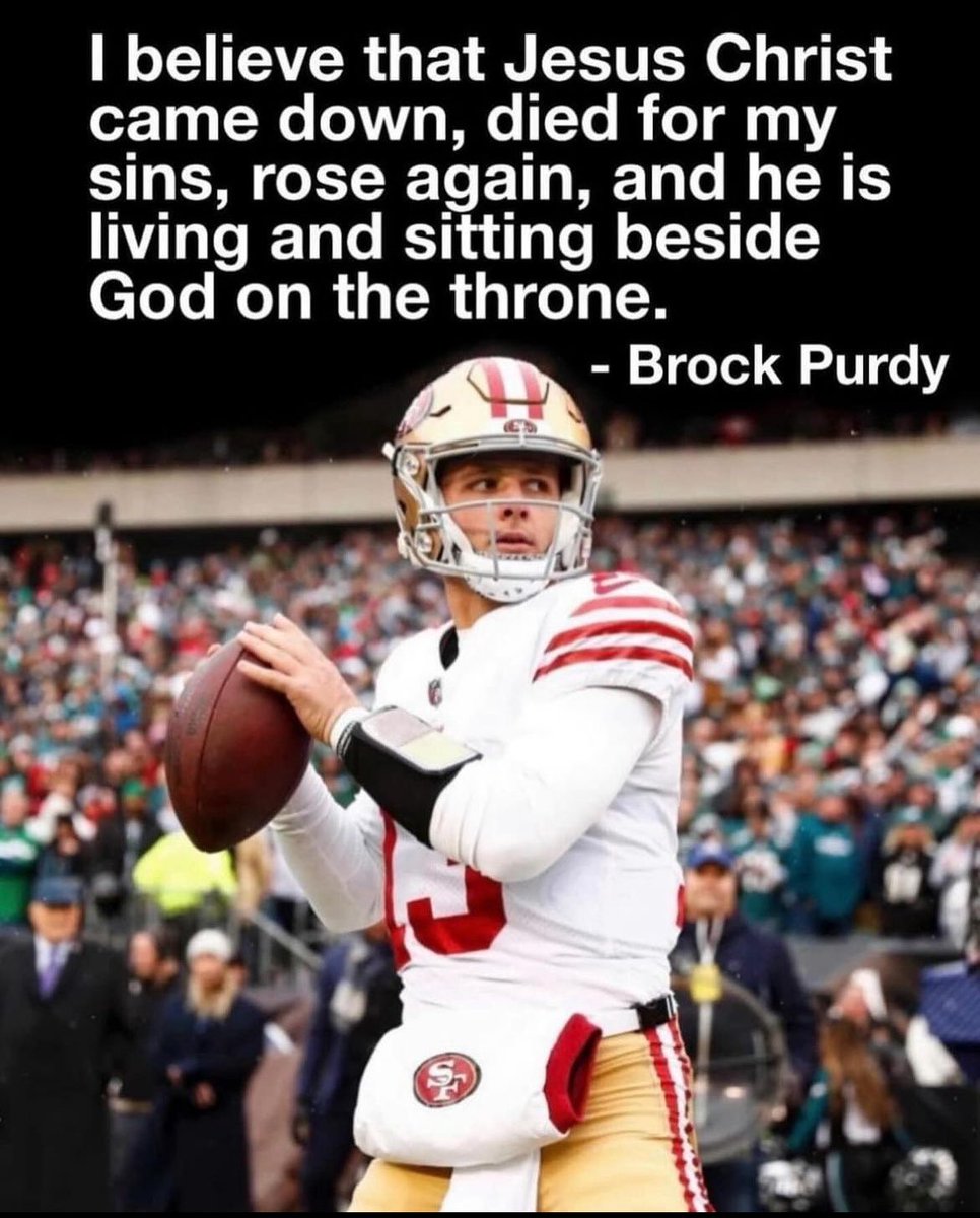 I'll be rooting for Brock Purdy and the 49ers today.