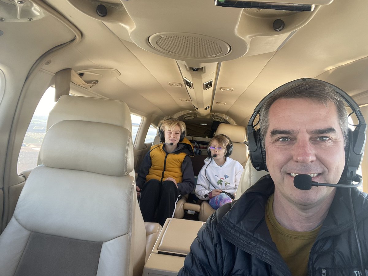 KMOD breakfast fly in yesterday