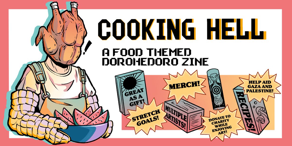 CookingHell's tweet image. Let’s do this! #drhdr #dorohedoro #zine