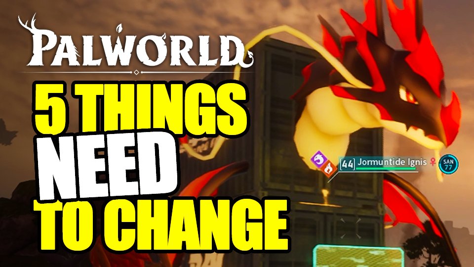 5 Thing The NEED To Change In #Palworld youtube.com/watch?v=2txAzb…