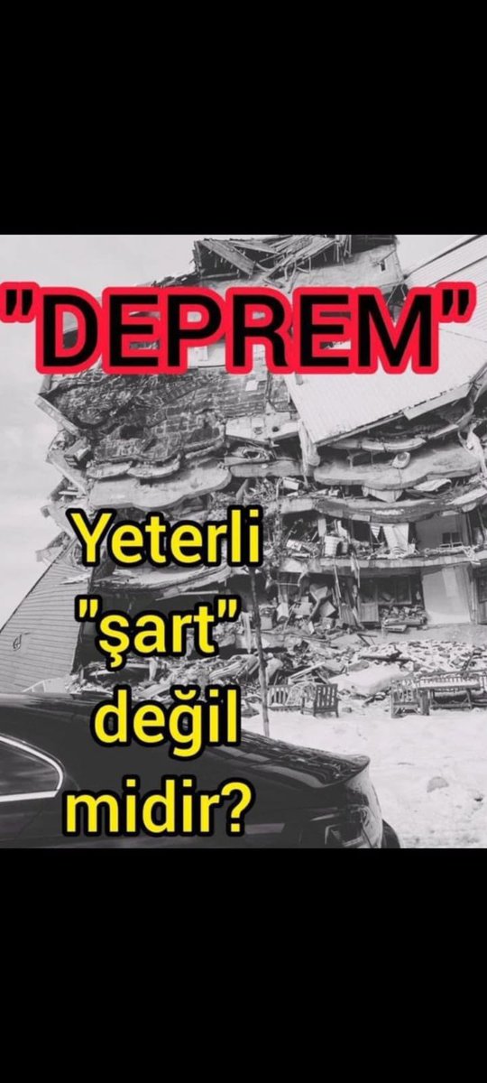 Depremzede öğretmenler UNULDU, işsiz aşsız ve çaresizce kendilerine uzanacak bir yardım eli bekliyor ... şartsız atama
<a href="/RTErdogan/">Recep Tayyip Erdoğan</a> <a href="/Yusuf__Tekin/">Yusuf Tekin</a> <a href="/tcbestepe/">T.C. Cumhurbaşkanlığı</a> <a href="/fahrettinaltun/">Fahrettin Altun</a>
#UnutulanDepremzedeÖğretmeneAtama