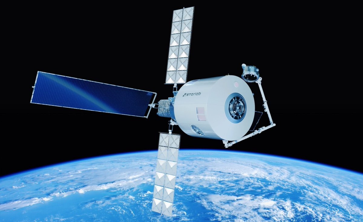 FinalFront23's tweet photo. I am so excited that @SpaceX will launch #starlab into #Space. I hope there aren't too many delays and that the launch goes smoothly in 2028. https://t.co/2SQvcUWqD0