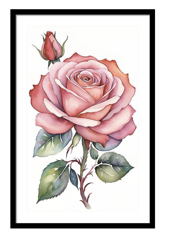 New art for sale, ' Rose' fineartamerica.com/featured/water… 
#ValentinesDay  #Love #rose #redrose #RoseDay  #LoveNeverLies #heart #valentinesgifts #heartlock #art #colorful #wallart #wallartforsale #gifts #giftideas #homedecor #ayearforart #BuyIntoArt #watercolor #watercolorpainting