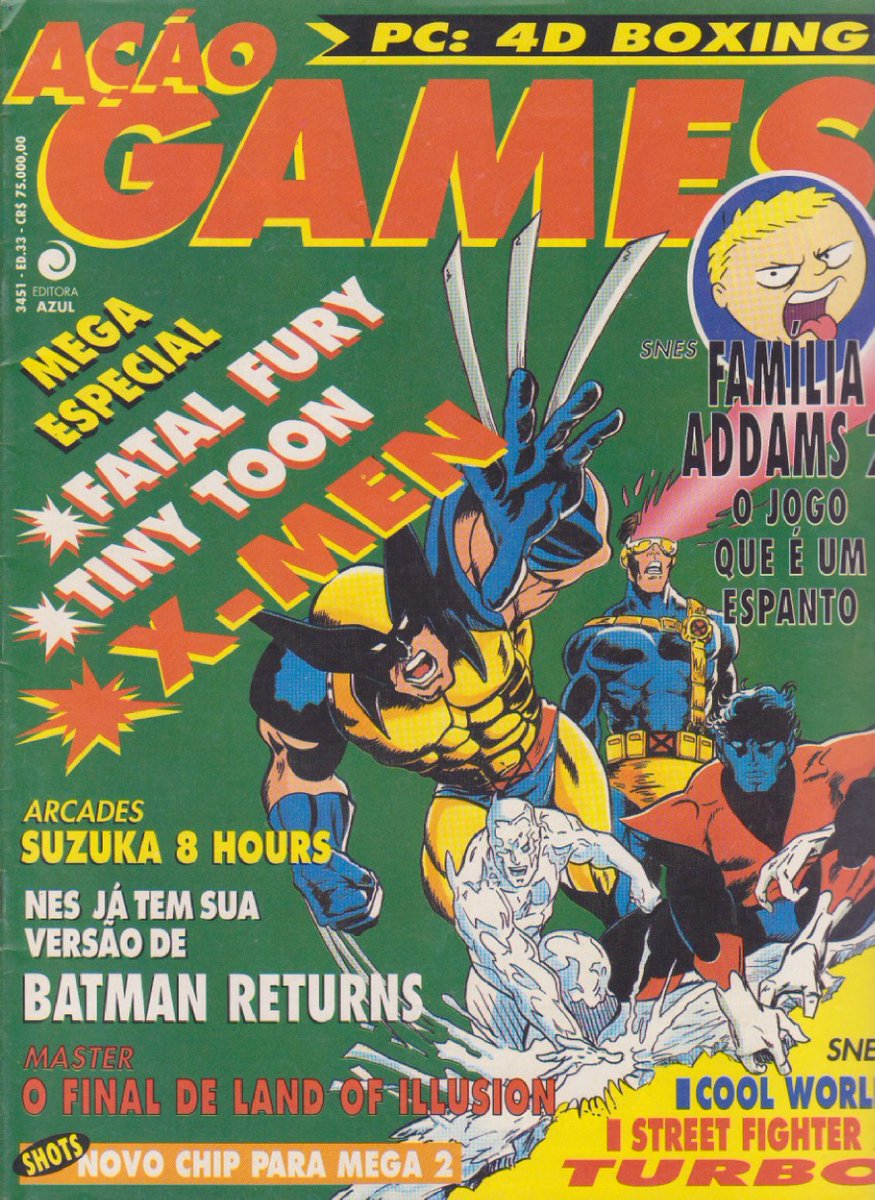 Revista Ação Games: Ação Games #33 (Janeiro 1994) revistaacaogames.blogspot.com/2024/02/acao-g…

#scanrevista #revistaaçãogames #anos90 #revistagames