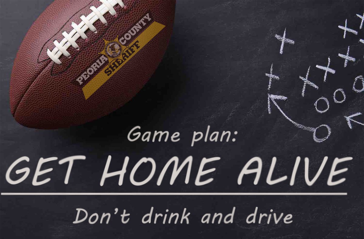 It doesn't matter which team you're cheering for: the real victory is when you touch down safely at home.

Don't fumble it up -- don't drink and drive.