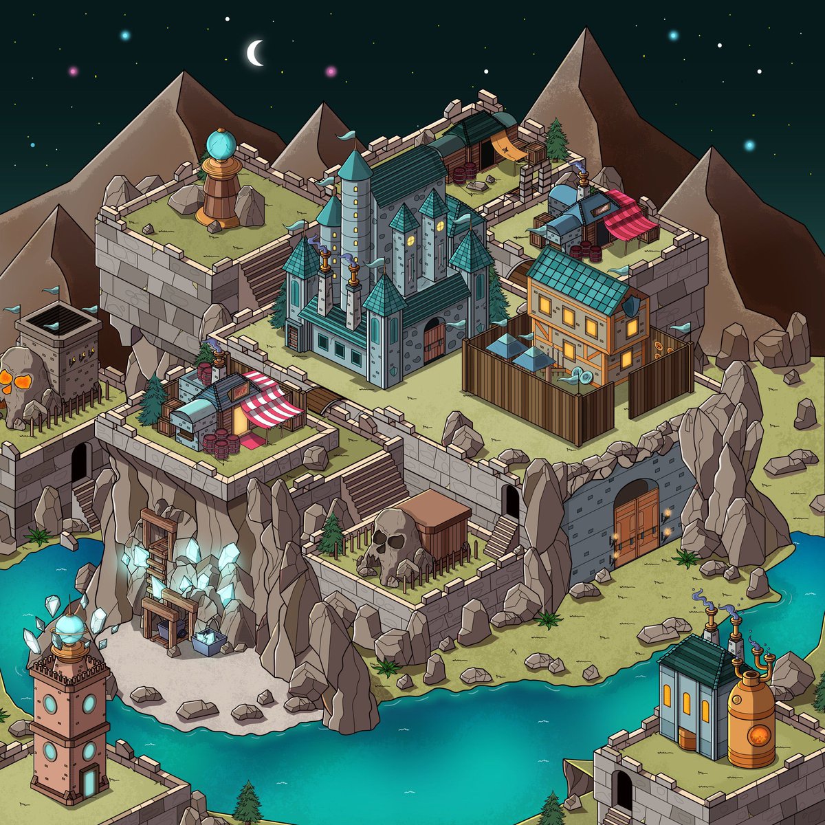 Chillaz x <a href="/HouseOfTitans_/">Titans</a> 🔥

Ready to take your chillaz somewhere they’ve never been?

At the Stronghold, there's a building called the "Dungeon" exclusively for staking 3rd Party NFTs.

Your NFTs will earn Crypto mining rewards, Whiskey Investment rewards, and Royalty rewards👀