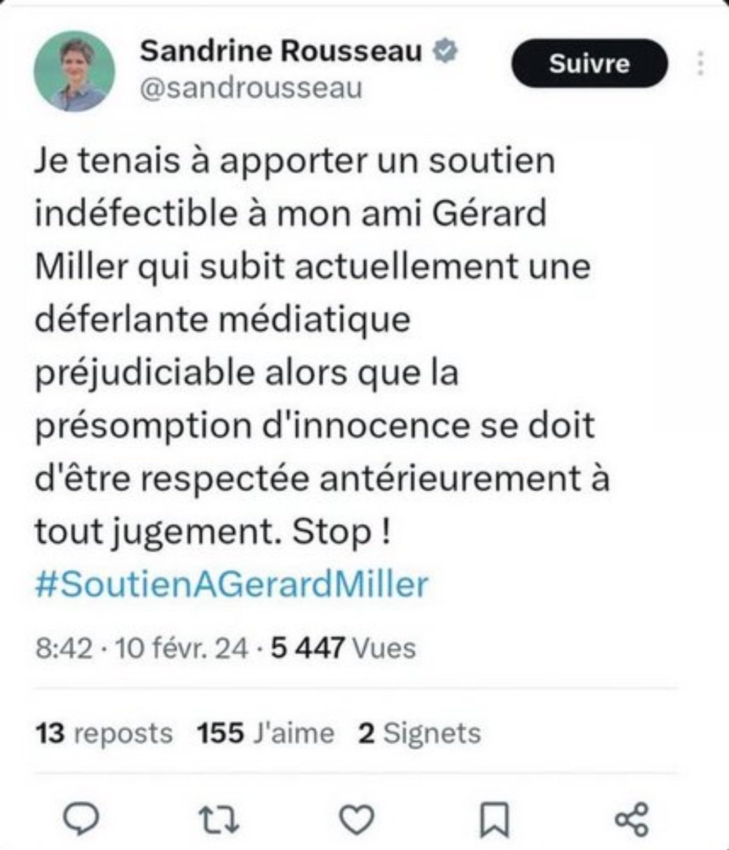 Le <a href="/GWR/">Guinness World Records</a> guinness des records de l’indécence: <a href="/sandrousseau/">Sandrine Rousseau</a>