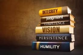 Vision, integrity &amp; Humility, those three.  💪🏻🌈❤️ #values #leadership 🙌🏻