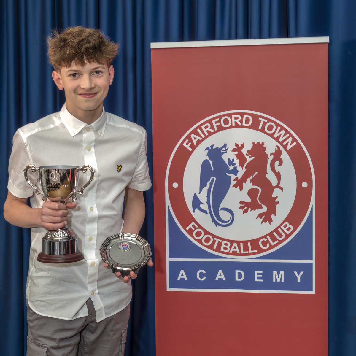 Special mention, Joe who has been playing up a year for our U16’s for the past 2 seasons. Joe has excelled under his current managers with his desire to battle for his team. His game intelligence and understanding is of a player of a much older. Joe is a huge asset to our Academy