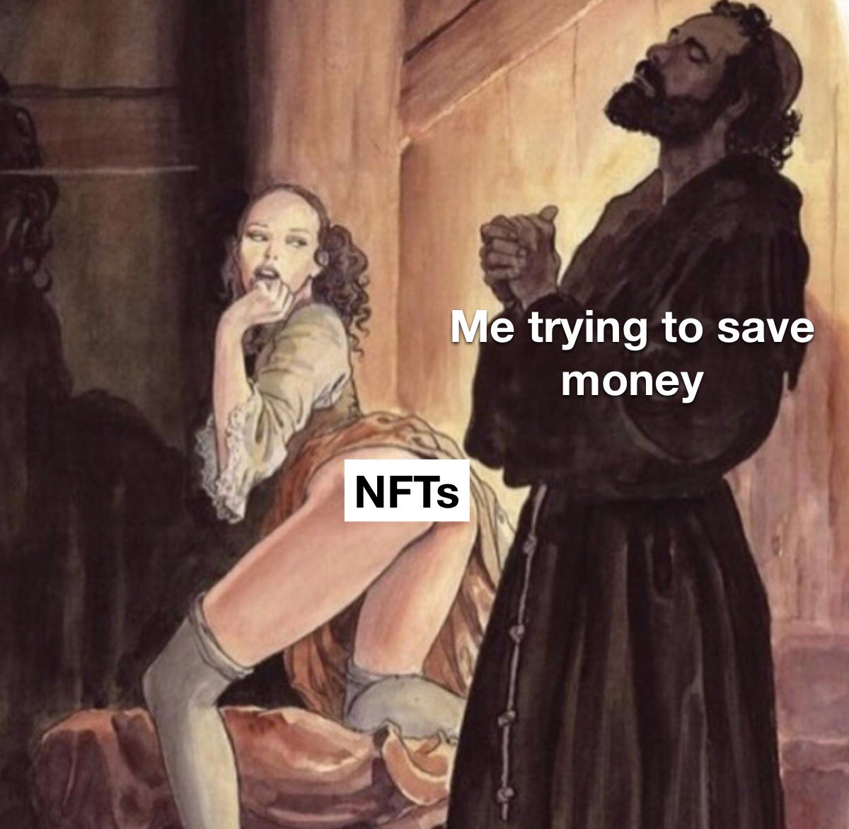Me trying to save money