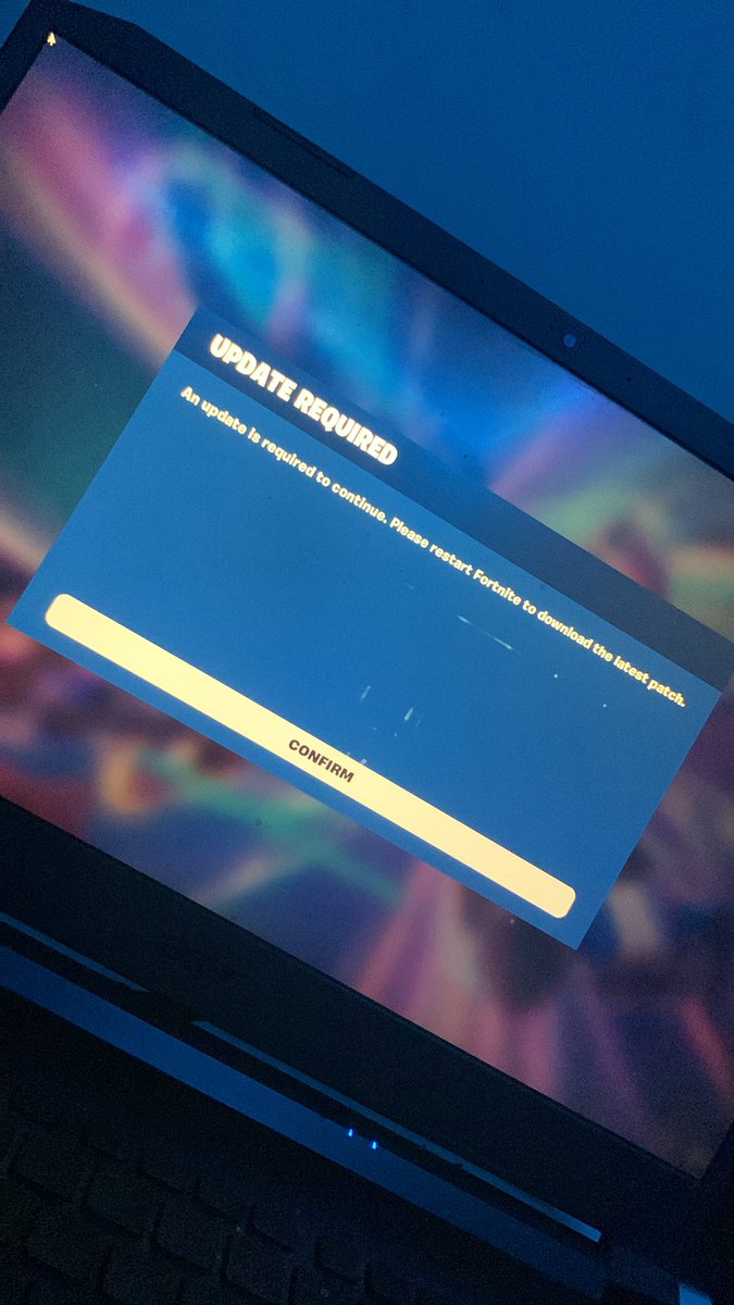 minofnbr's tweet photo. @FortniteGame @FortniteStatus verified the game 10 times now why tf is this still coming up https://t.co/ayo7KNsBm4
