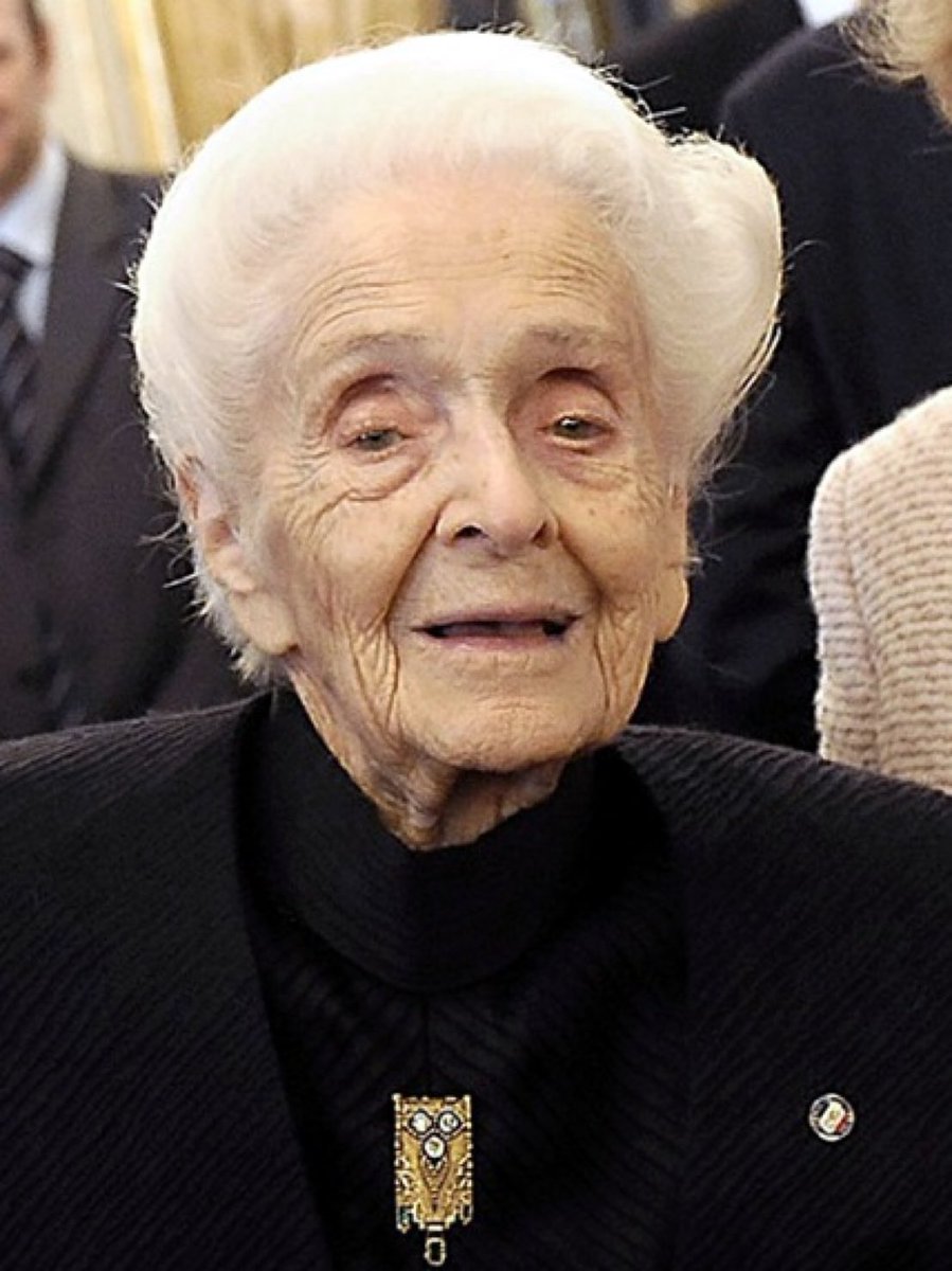 #WomenInScienceDay Ella es mi superheroína favorita.  🤩 
Rita Levi Montalcini