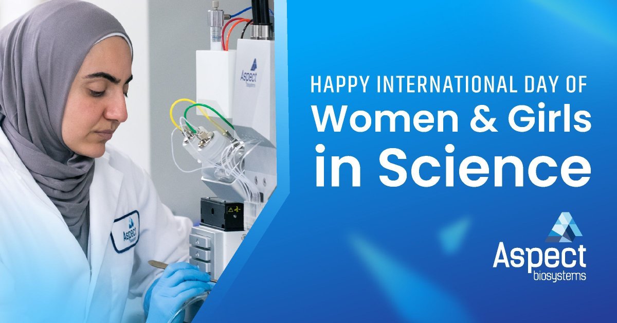 Happy International Day of Women & Girls in Science! 👩‍🔬🔬 Today, we recognize and celebrate the invaluable contributions of women in STEM globally and right here at Aspect. #WomenInScience #WomenInSTEM #February11