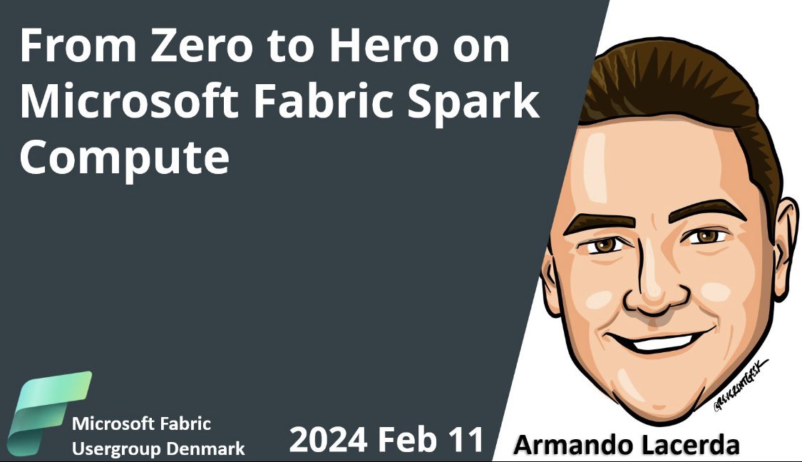 🚀 This evening I had the great joy to dive into Microsoft Fabric Spark Compute with Armando Lacerda! Master complex data transformations with #Fabric Don't miss this chance to learn from a maestro & #mvp 🔗 Recording on: linkedin.com/company/fabric… #MicrosoftFabric