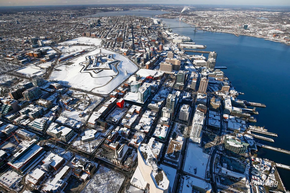 Winter city, Halifax, Nova Scotia. #halifaxnoise #Halifax #winter #aerial #heli #canada #globalaffairs #coastal #explorecanada