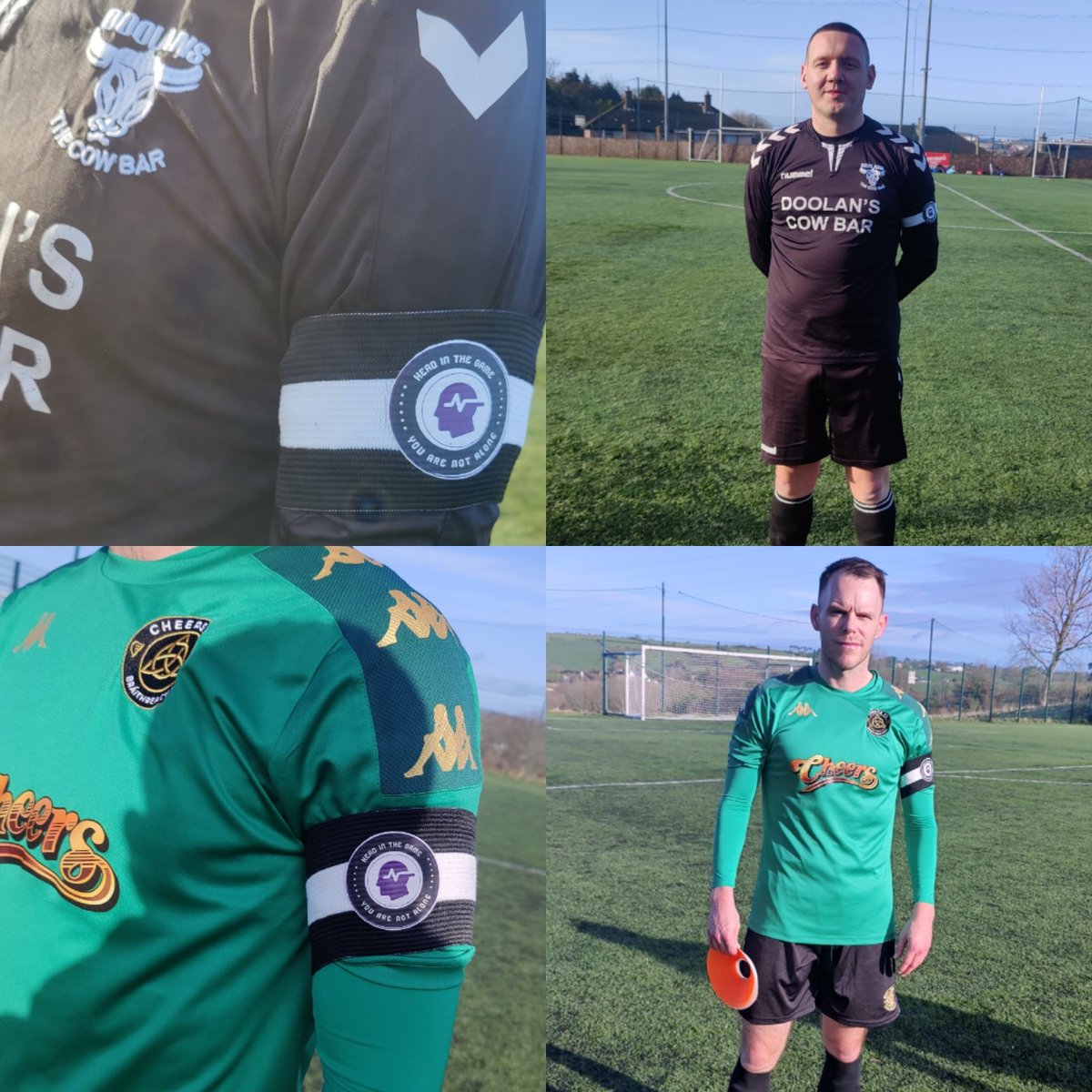 CBL Captain's Armband Initiative @HeadInTheGameIE @JigsawYMH @ShineIreland We've covered all 28 Teams across 17 Games this Jan & Feb. All captains have been given their armband to keep to wear in every game so the conversation around mental health will continue every week ✅