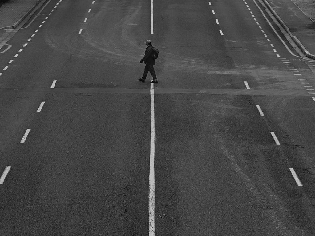 Jaywalking #stellenbosch #blackandwhitephotography #urbanlandscape