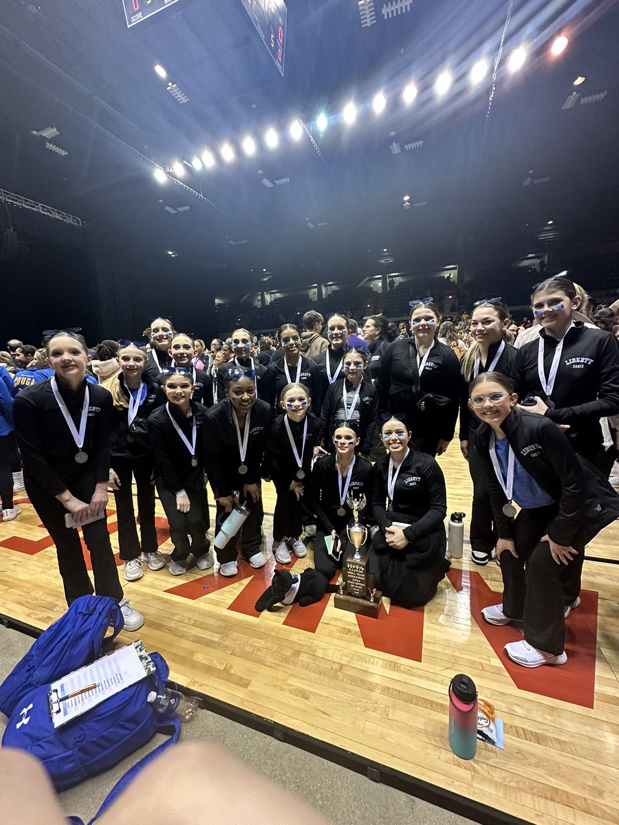 Congratulations to the Liberty Dance team on placing 3rd at this years State Dance Competition!  This is Liberty’s first year of competitive dance, we are so proud of these ladies!