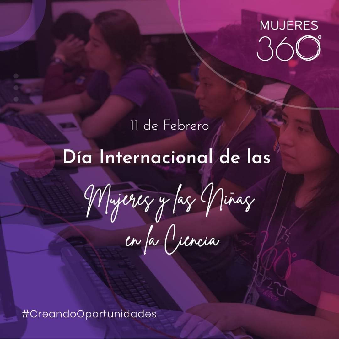 Las mujeres están transformando el mundo de la tecnología con su creatividad, innovación y visión. 

¡Feliz día a todas las mujeres que desafían los límites y lideran el camino en la ciencia y la tecnología! 👩‍💻🔬 

#Mujeres360 #AmoLaTecnología #ConstruyendoTuFuturo