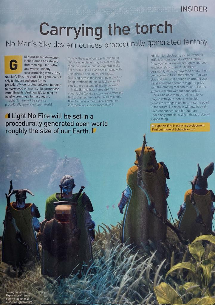 NatNMS's tweet photo. Don't often buy gaming magazines anymore but had to get this one!! 😁🔥
#LightNoFire
#NoMansSky https://t.co/fF8c0mzRWF
