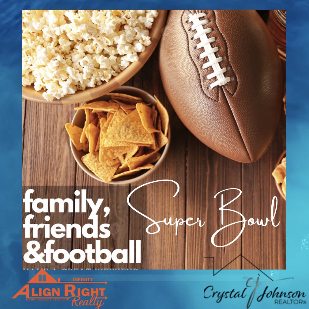 Let me tackle all your real estate needs! 
HAPPY SUPER BOWL 🏈
#Crystalsellscincy #RealEstate #buyingahomesoon #homebuyer #buynow #sellingyourhome #sellinghomes #sellersagent #buyersagent #cincinnatirealestate #CincinnatiRealtor #cincyrealestate #cincyrealtor