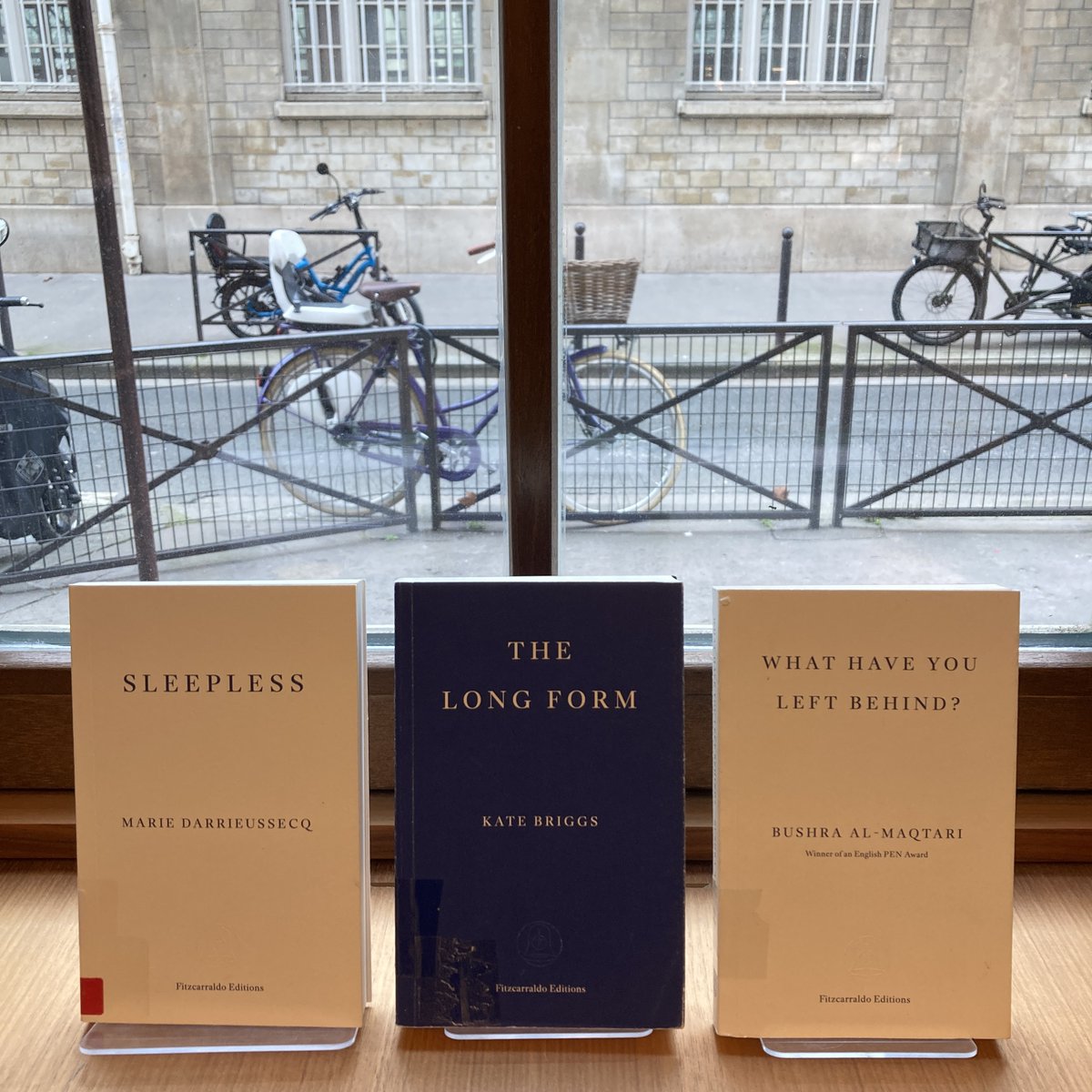 The American Library in Paris (@amerlibparis) on Twitter photo It's Fitzcarraldo February here at the Library, and we're looking forward to welcoming a series of guest speakers published by programming partner <a href="/FitzcarraldoEds/">Fitzcarraldo Editions</a>.
Drop by the Members' Lounge and browse our display of books by authors speaking at the Library this month! It's Fitzcarraldo February here at the Library, and we're looking forward to welcoming a series of guest speakers published by programming partner <a href="/FitzcarraldoEds/">Fitzcarraldo Editions</a>.
Drop by the Members' Lounge and browse our display of books by authors speaking at the Library this month!
