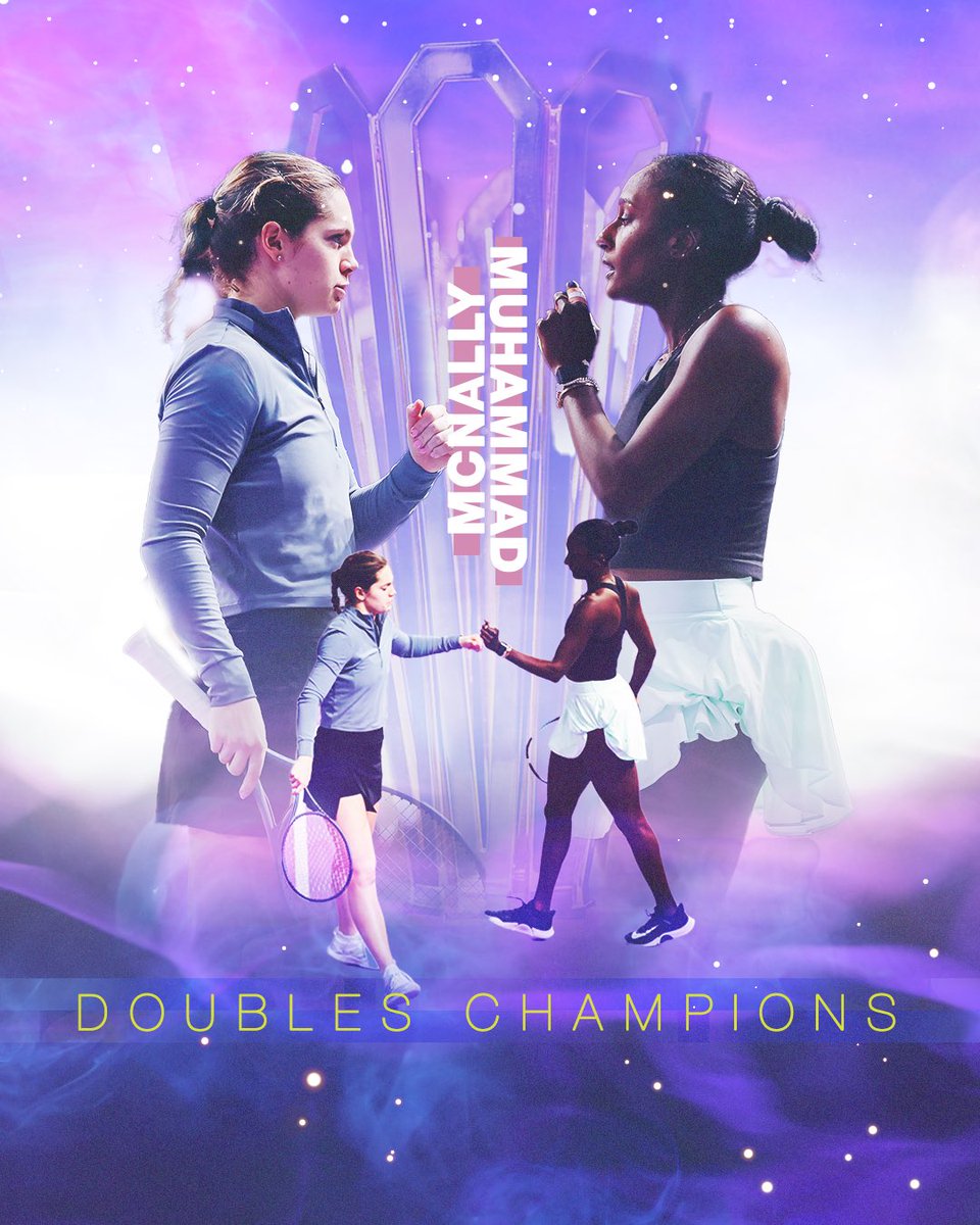 Champions in Cluj! 🏆 Asia Muhammad and Caty McNally win the Transylvania Open title! It’s their first @WTA title as a team. They won 6-3, 6-4 against Harriet Dart and Tereza Mihalikova. Congratulations! 🥳 #TO2024
