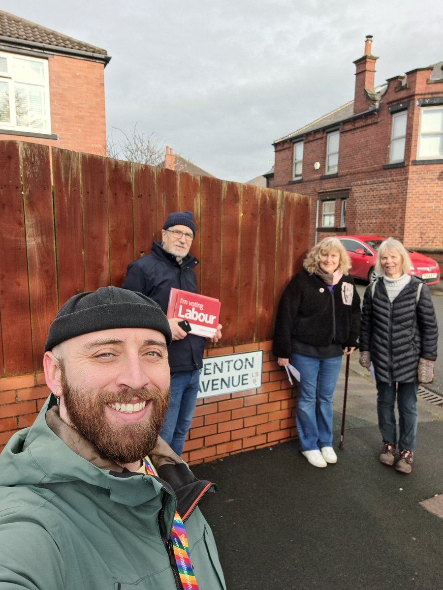 Lovely afternoon doorknocking around Denton Avenue. Let's of positive conversations and casework picked up.